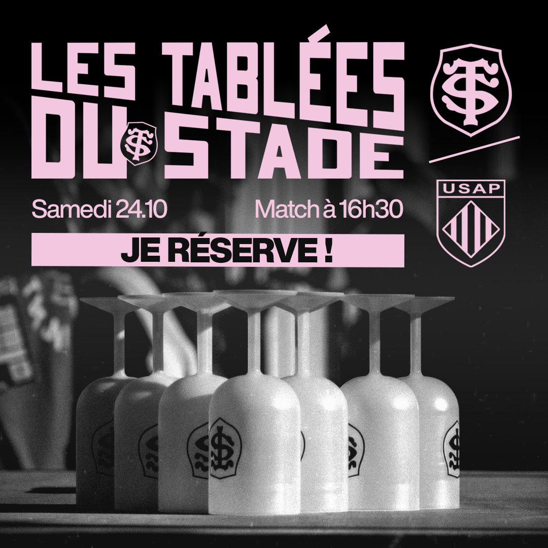 RESERVATION LES TABLEES DU STADE