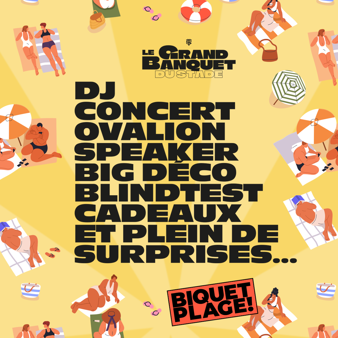 GRAND BANQUET DU STADE