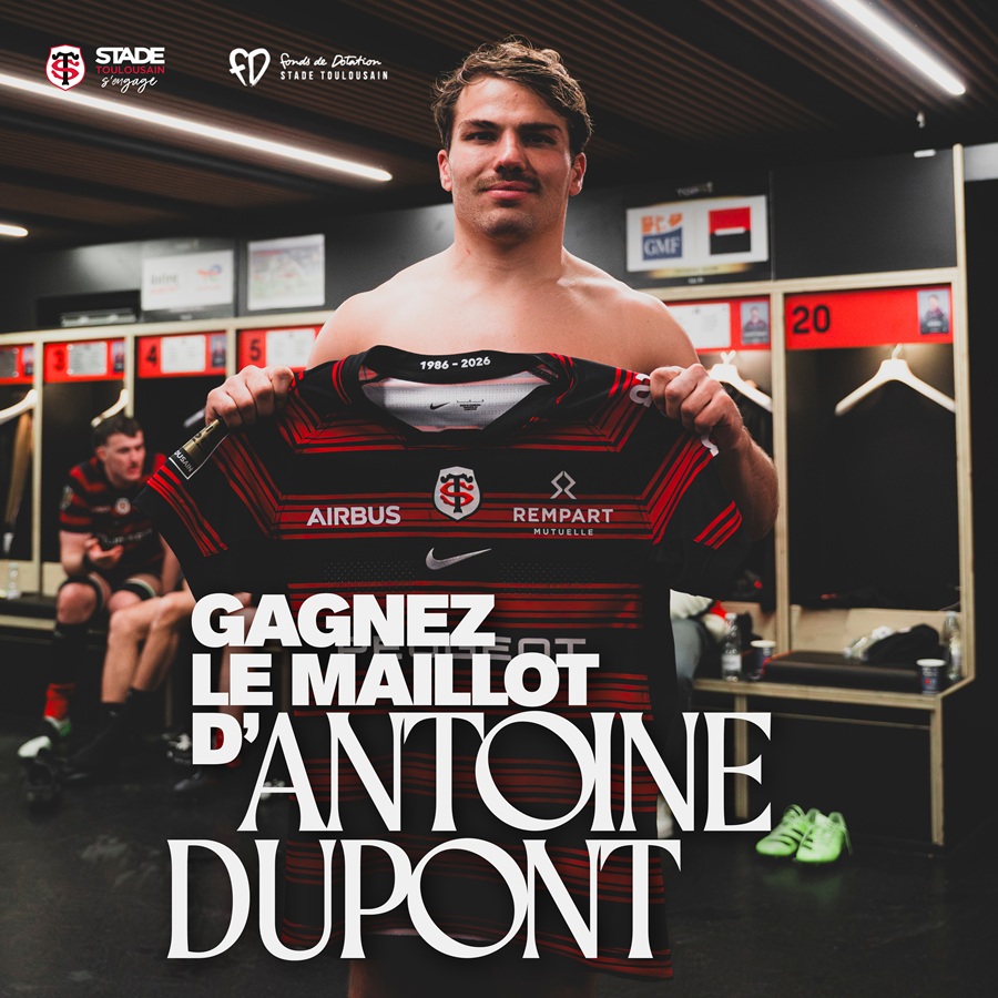 Gagner le maillot d'Antoine Dupont